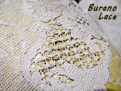 Burano
                        lace