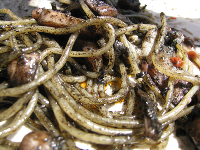 Venice 7793; black fish spaghetti; first
                        course