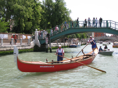 Gondola as an everyday means of
                        transportation